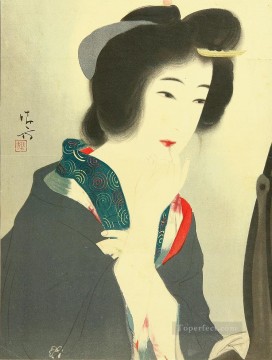 Shin hanga 5 Kiyokata Kaburagi Japanese Oil Paintings